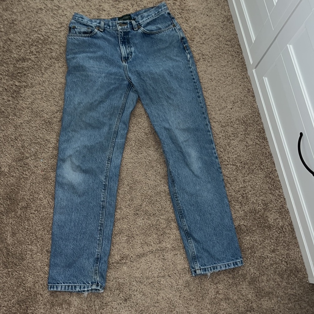 ralph lauren straight leg jeans